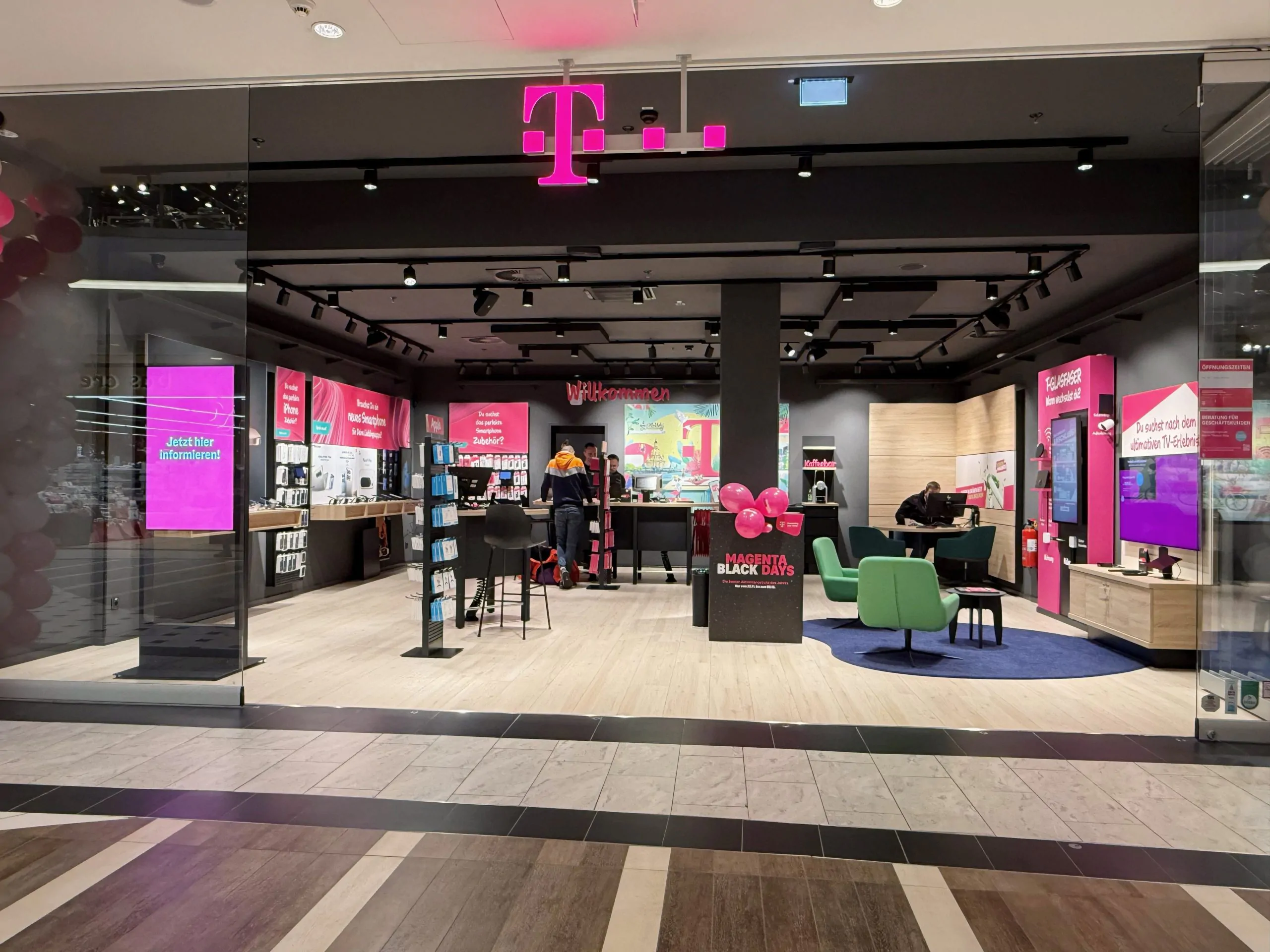 Ladenbau W+F Telekom