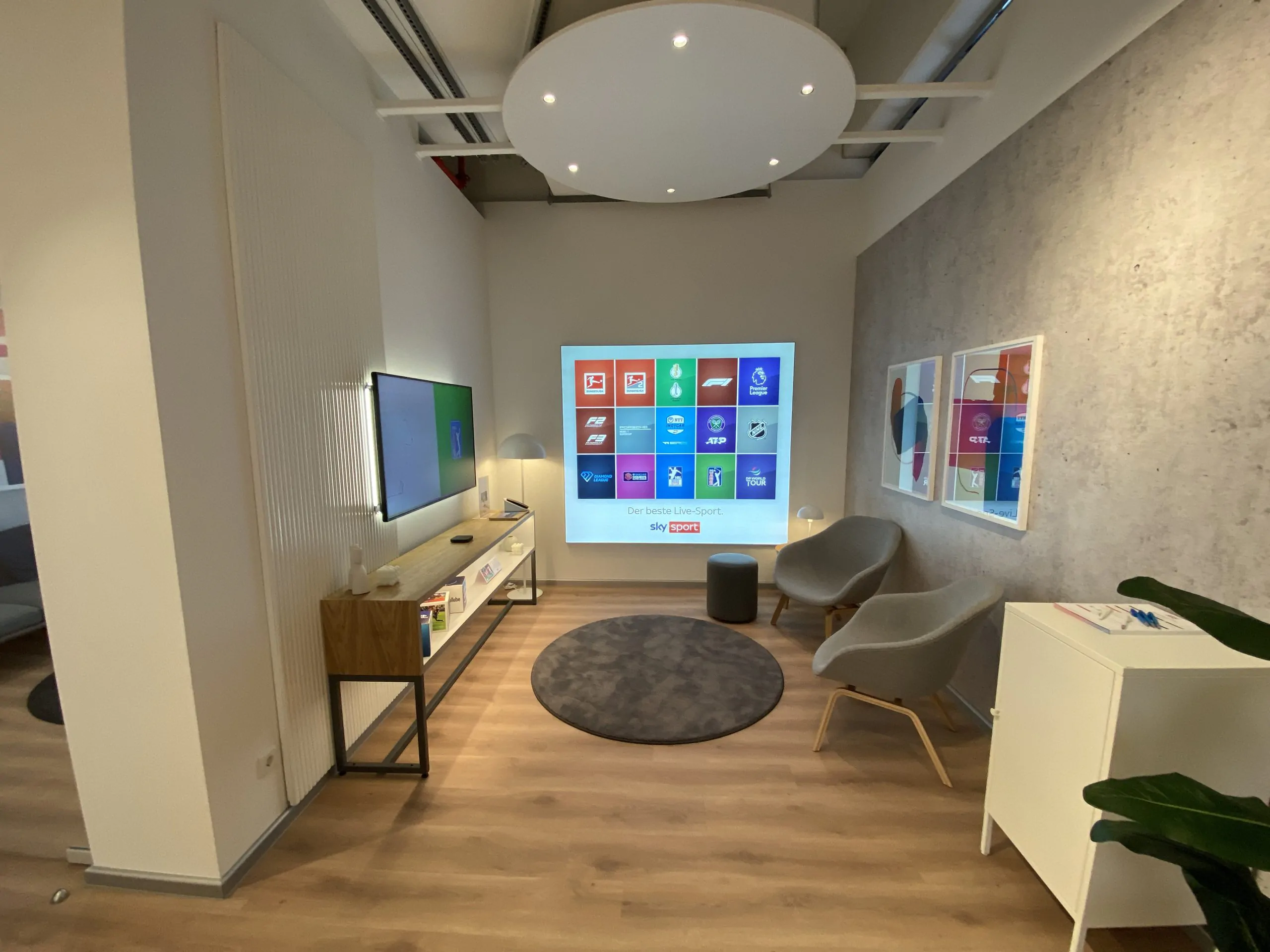 Ladenbau Sky Deutschland